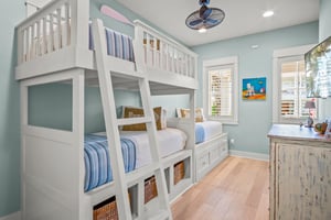 Twin Bunk Room with Single Twin  Pull Out Twin, 1st Floor