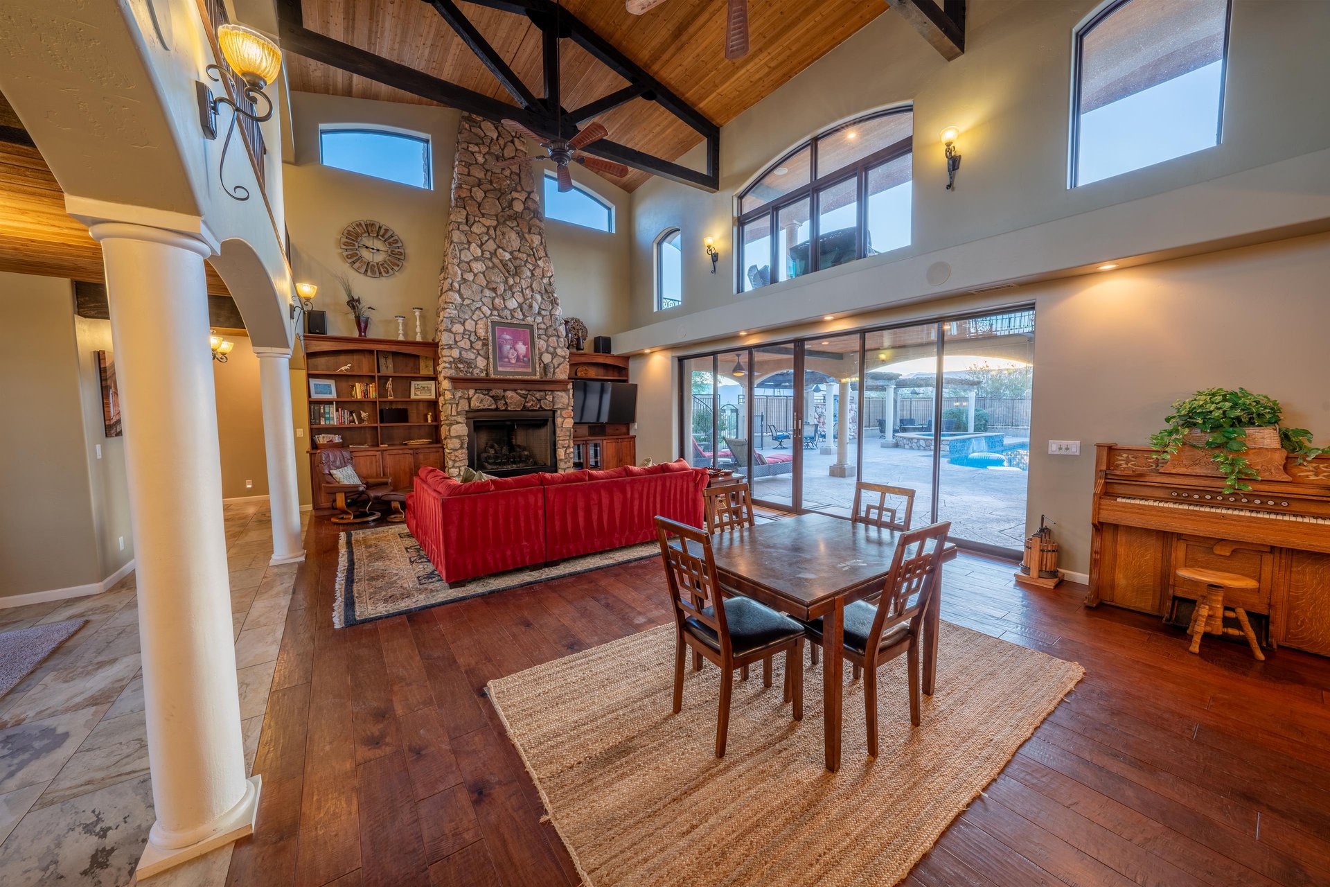 And A Fireplace