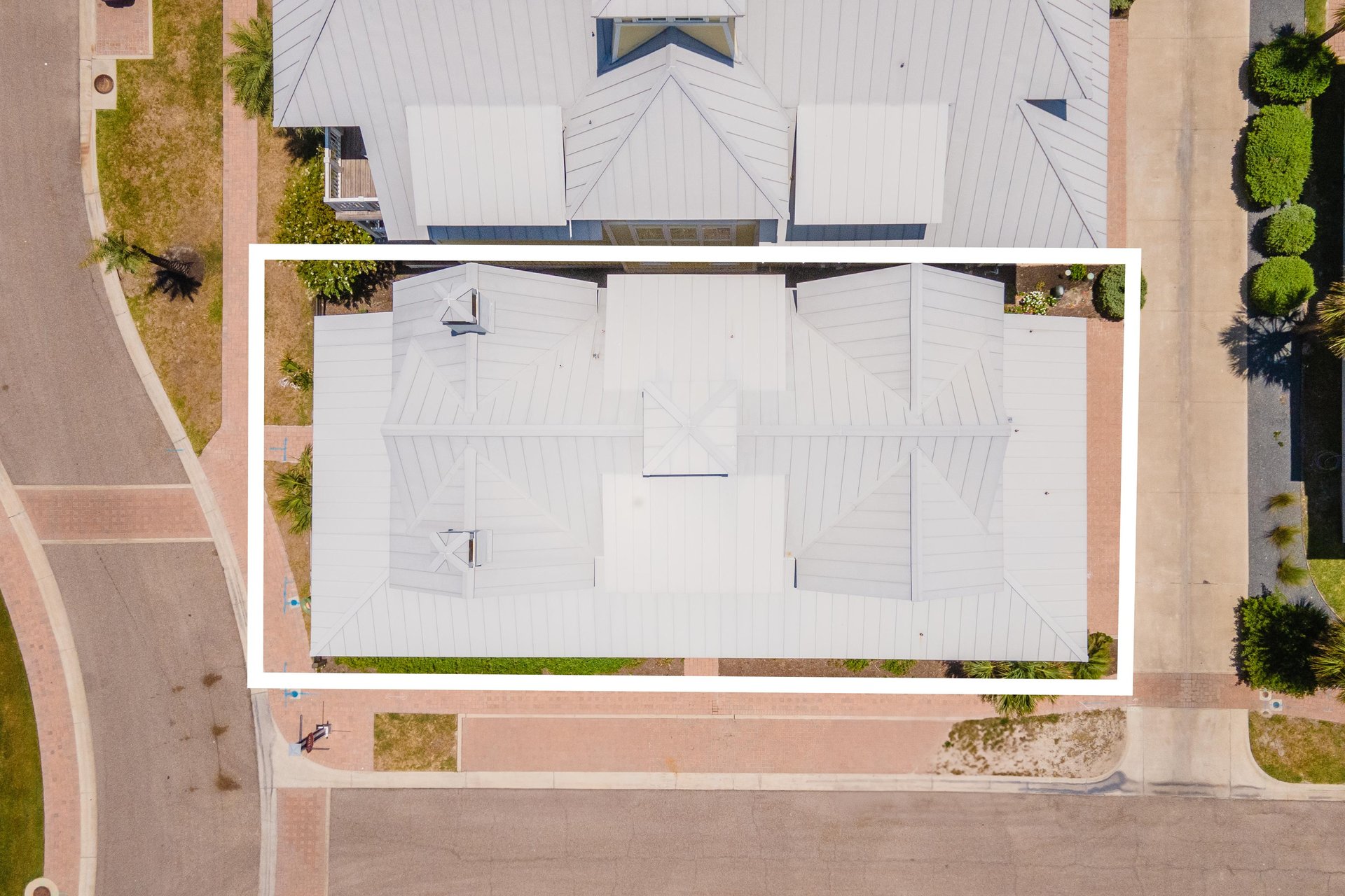The Blue Crab, Aerial View