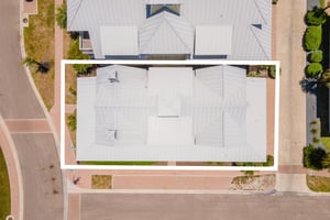 The Blue Crab, Aerial View