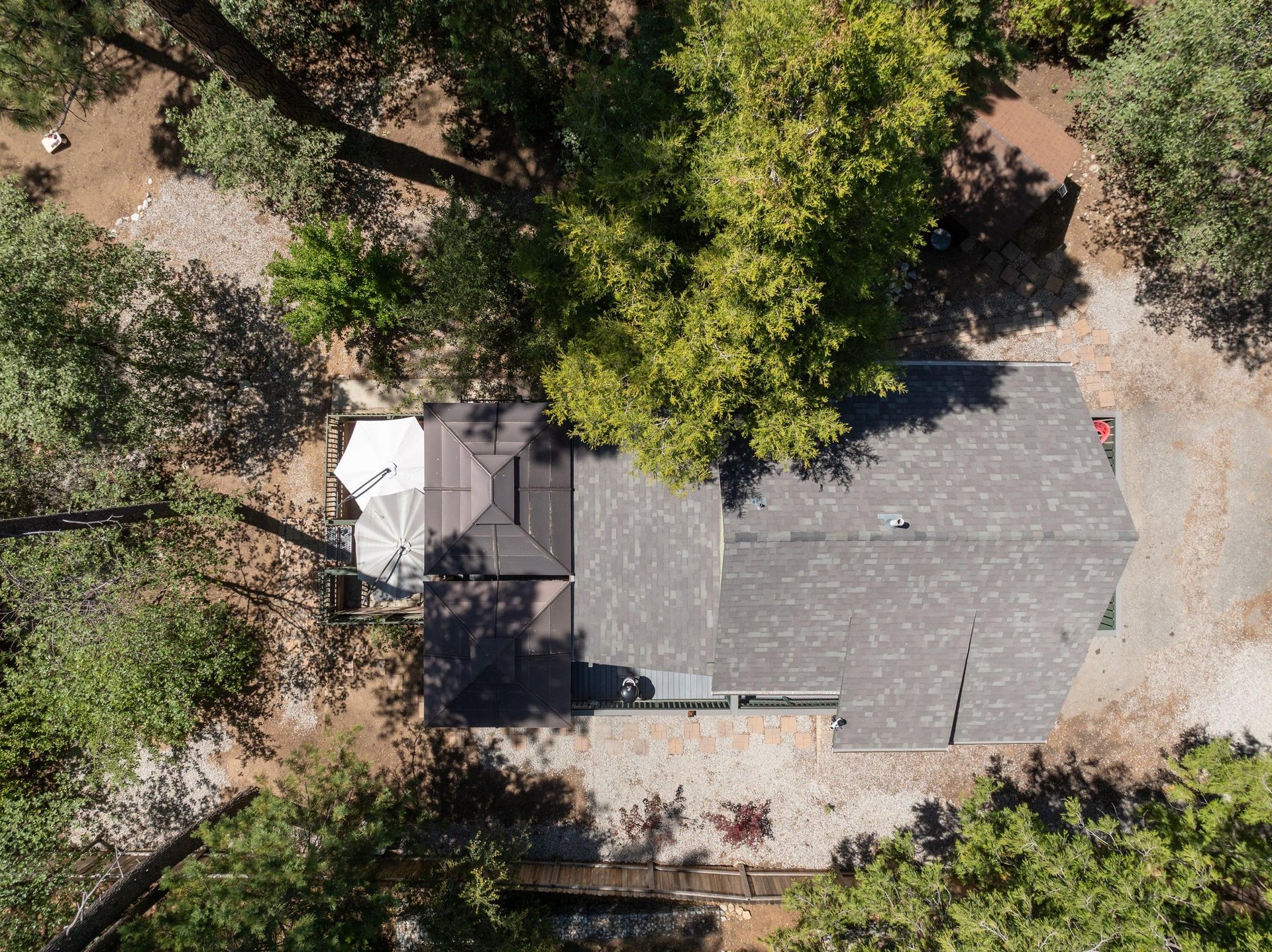 Birdseye view.