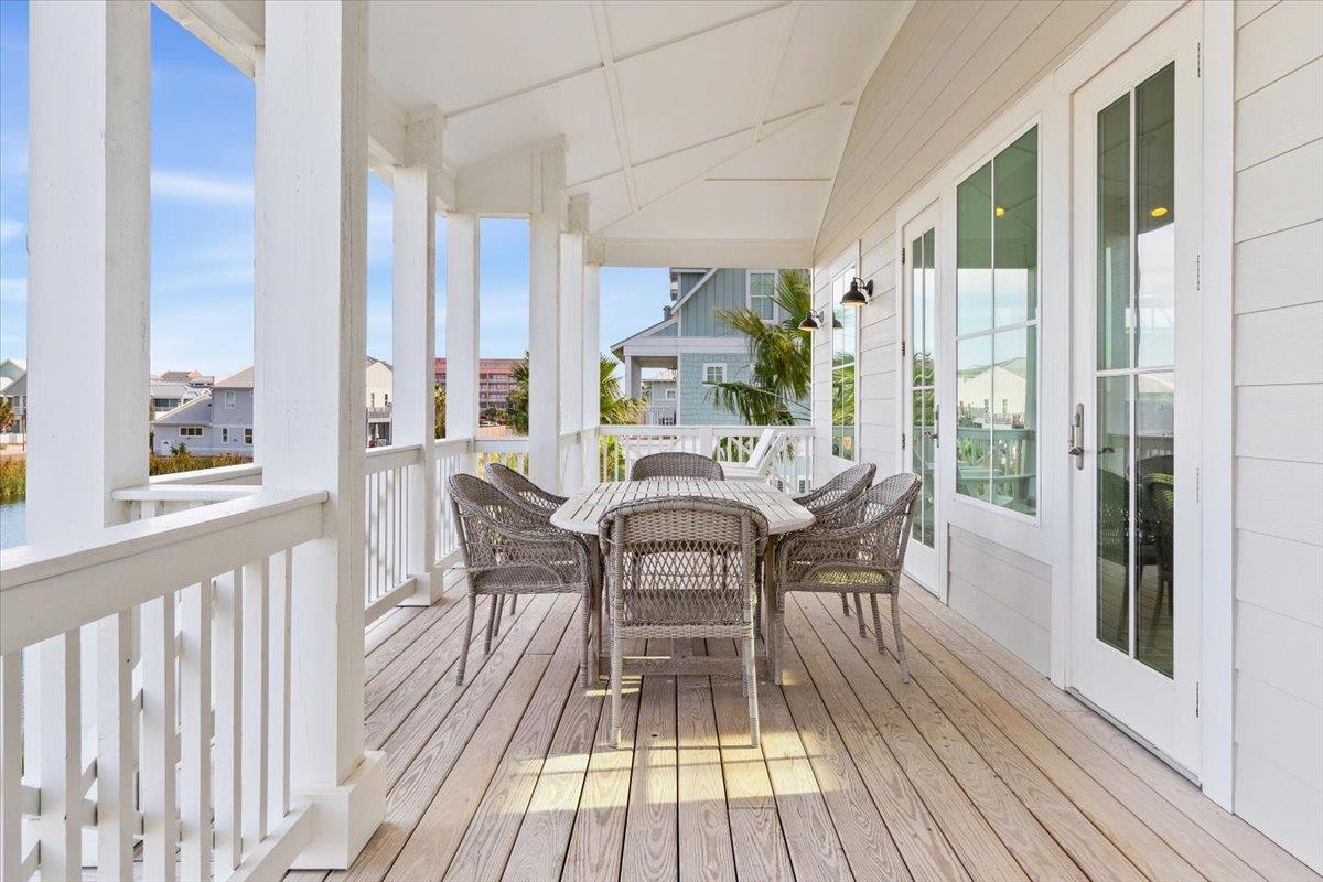 Rear Balcony, 2nd Floor