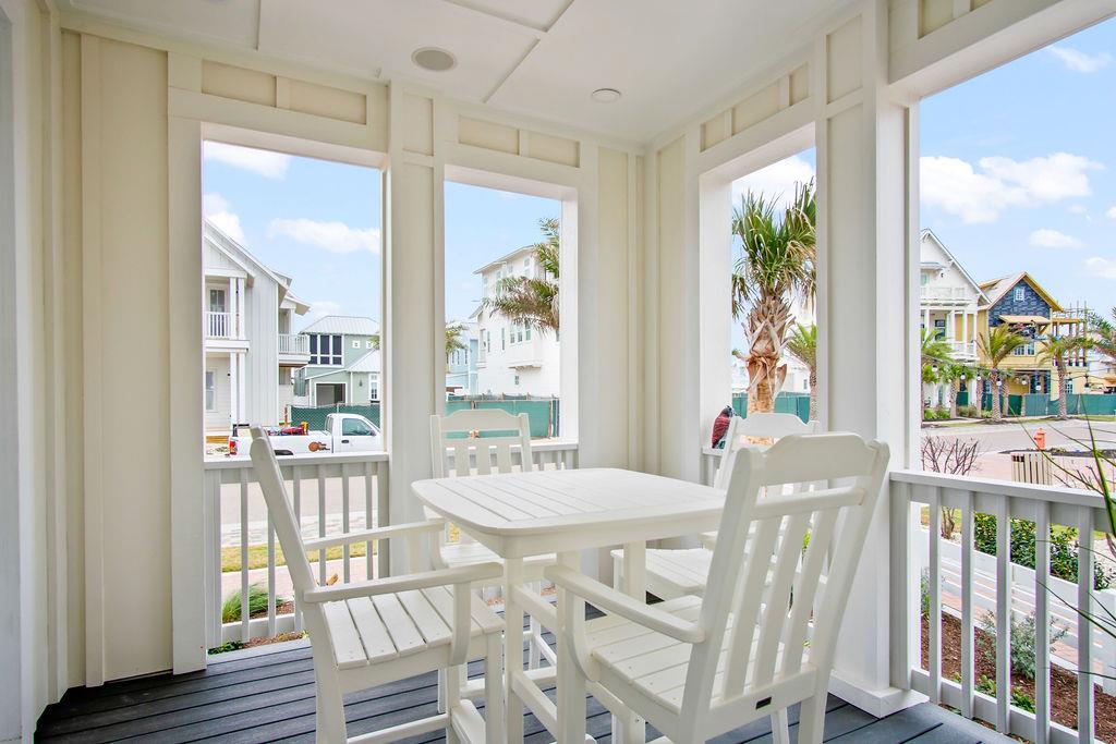 Front Porch, Overlooking Meditation Park