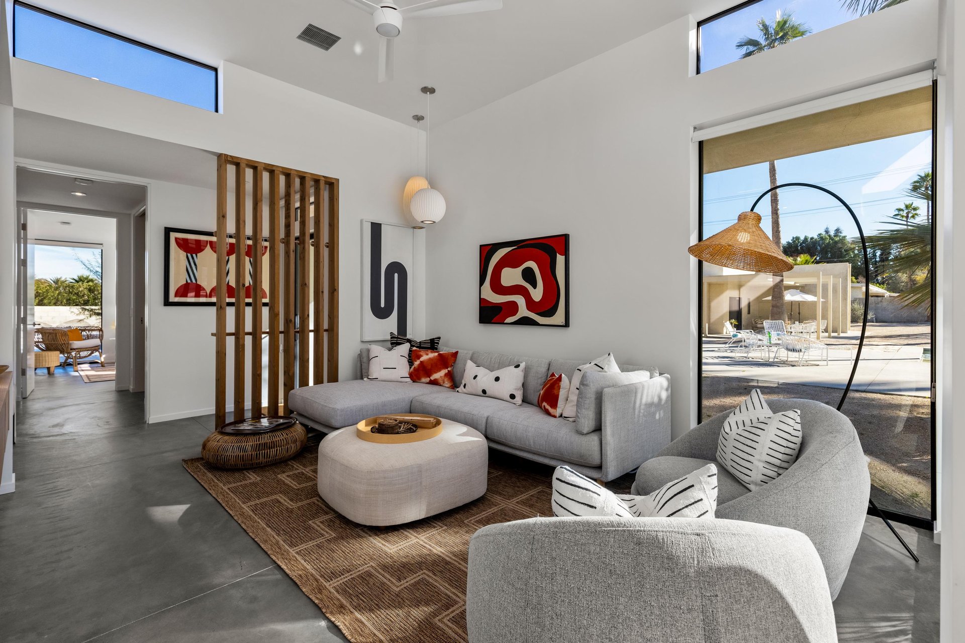 Relax in this stunning living room