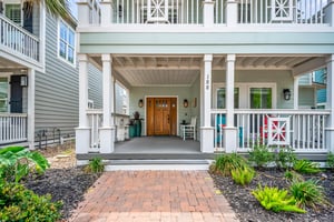 Front Porch View from Sidewalk