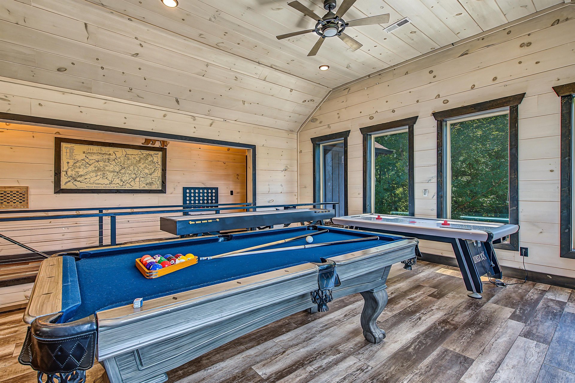 Upstairs Game room
