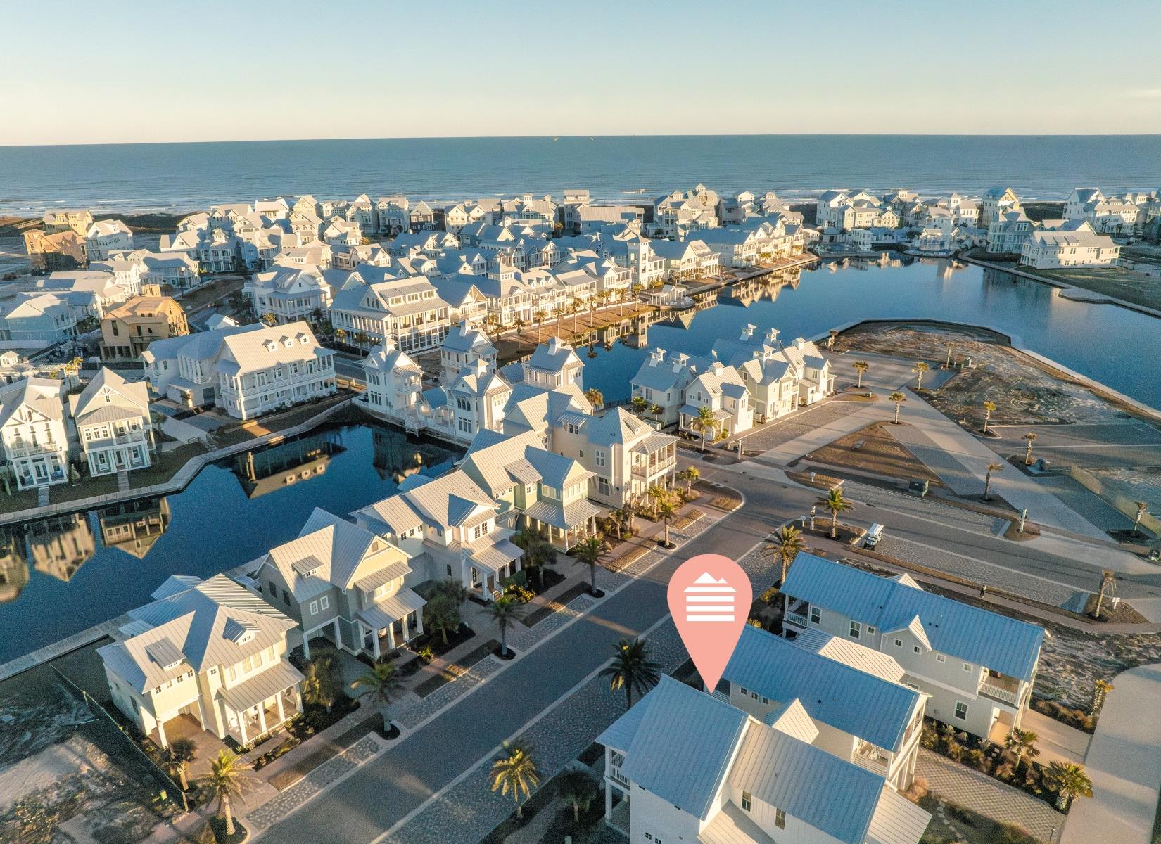 Aerial View, Location