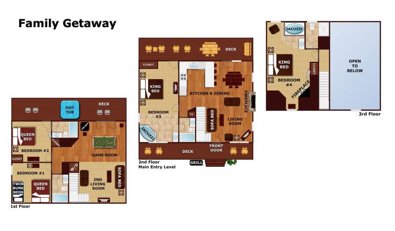 Family Getaway floor plan