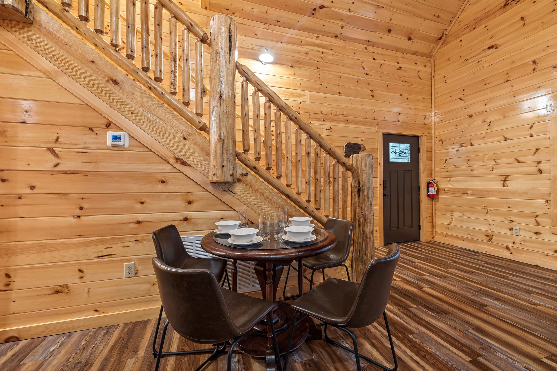 Dining table and chairs