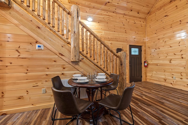 Dining table and chairs