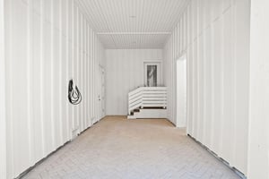 Carport With EV Charger  Exterior Shower Pathway