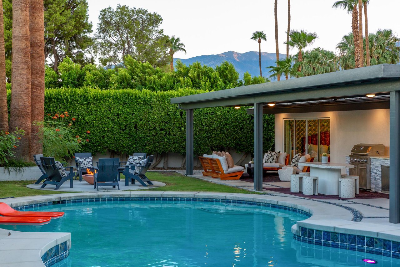 Relax and enjoy a night swim