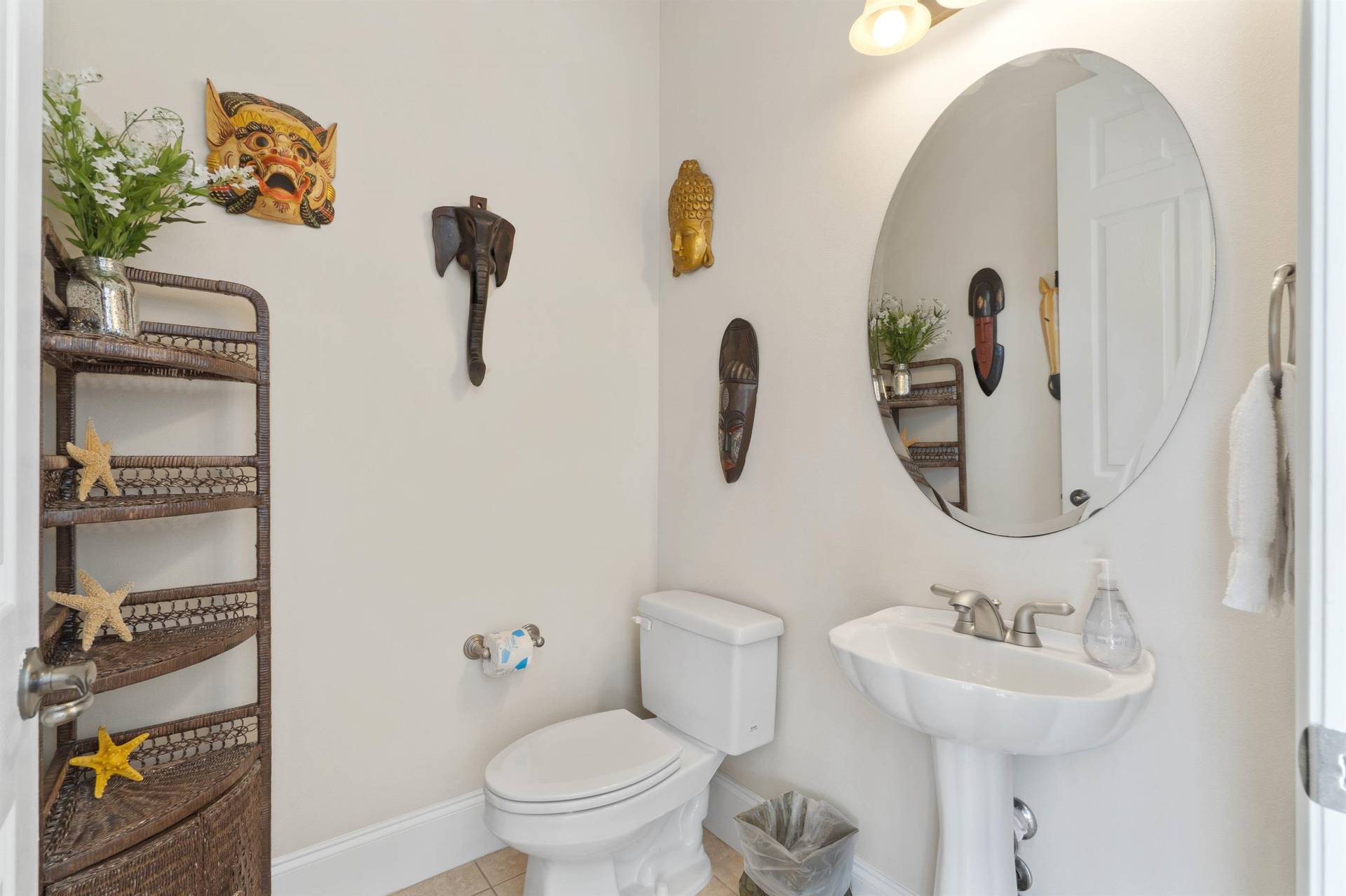 Half Bath Off Kitchen