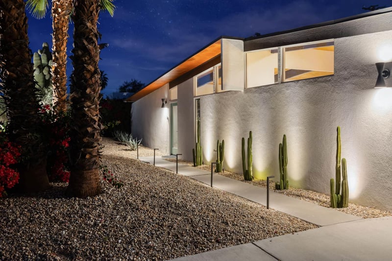 Impeccably designed outdoor lighting