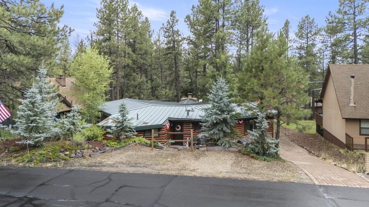 Enjoy your stay at The Blue Spruce Log Cabin, your home away from home