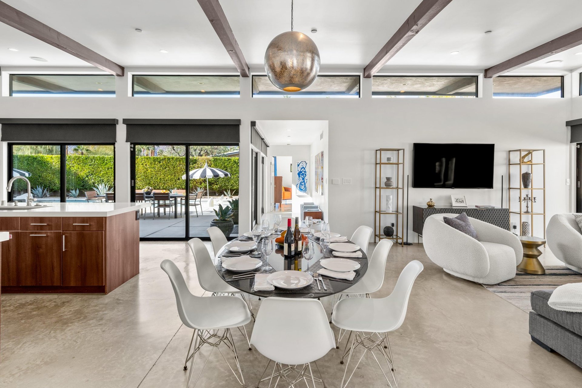 Elegant meals await