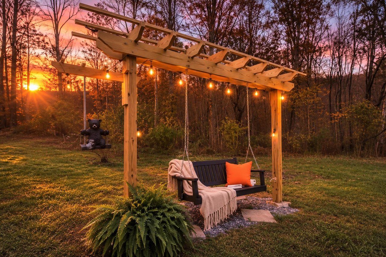 Twilight Shot at the Swing