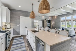Kitchen with Lake Views, 1st Floor