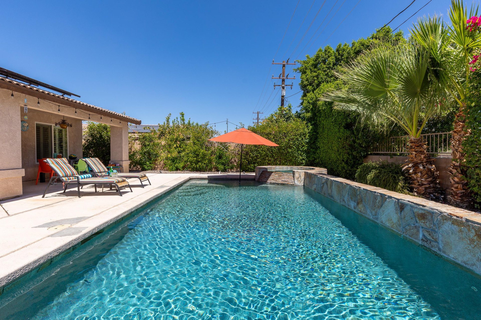 Large pool