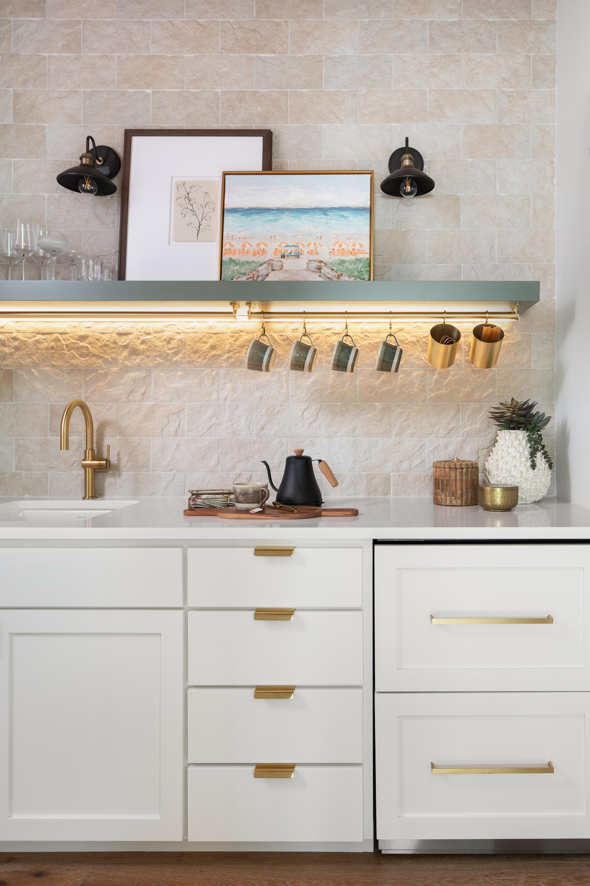 Primary King Suite Wet Bar, 3rd Floor