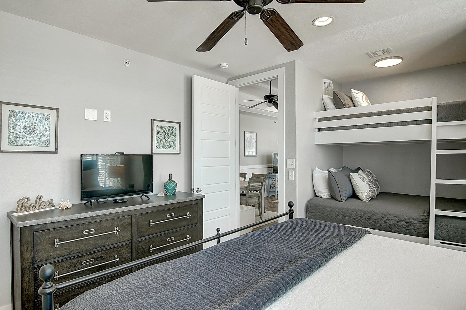 King Bedroom With Set of Bunks