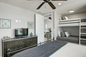 King Bedroom With Set of Bunks