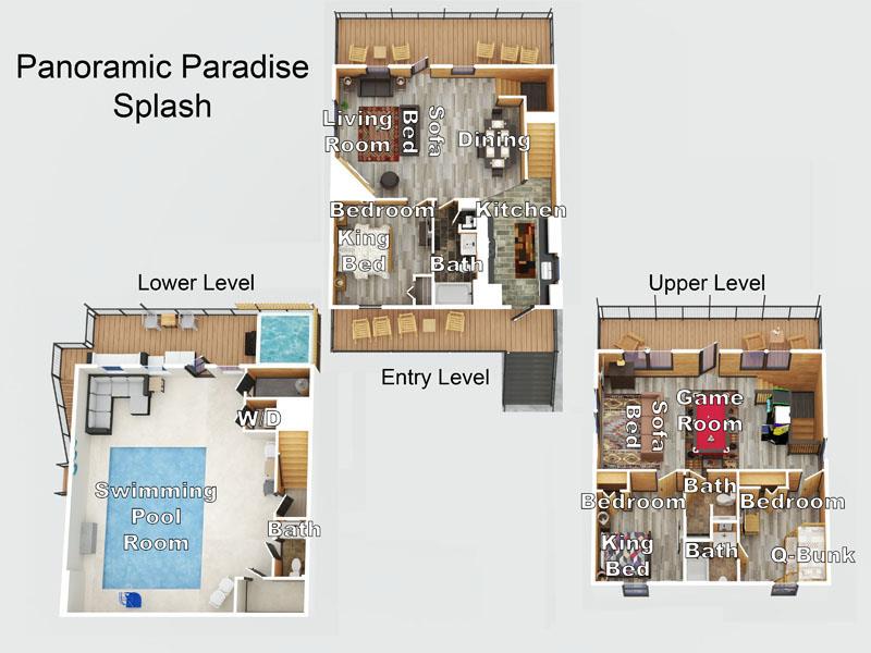 Panoramic Paradise Splash