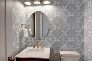 Powder Room, Serving Main Living Space, 2nd Floor