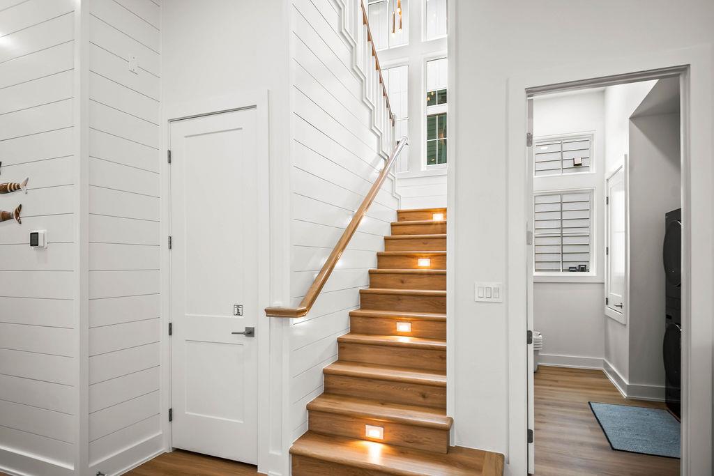 Stairs to Second Floor