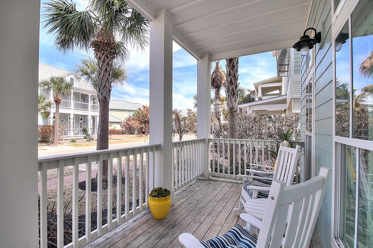 Front Porch with Seating
