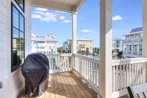 Front Balcony With Gulf Peeks, 2nd Floor