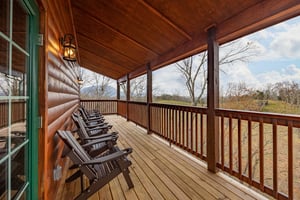 Back deck seating