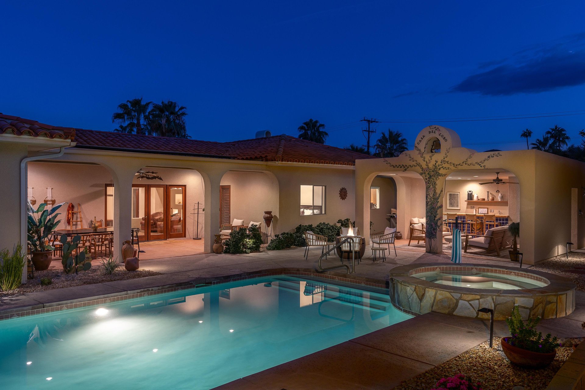 Add a relaxing swim to your evening plans