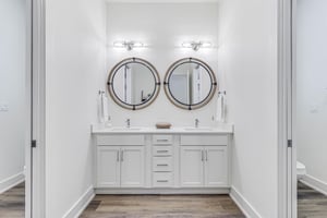 Jack  Jill Double Shower Bathroom, 1st Floor