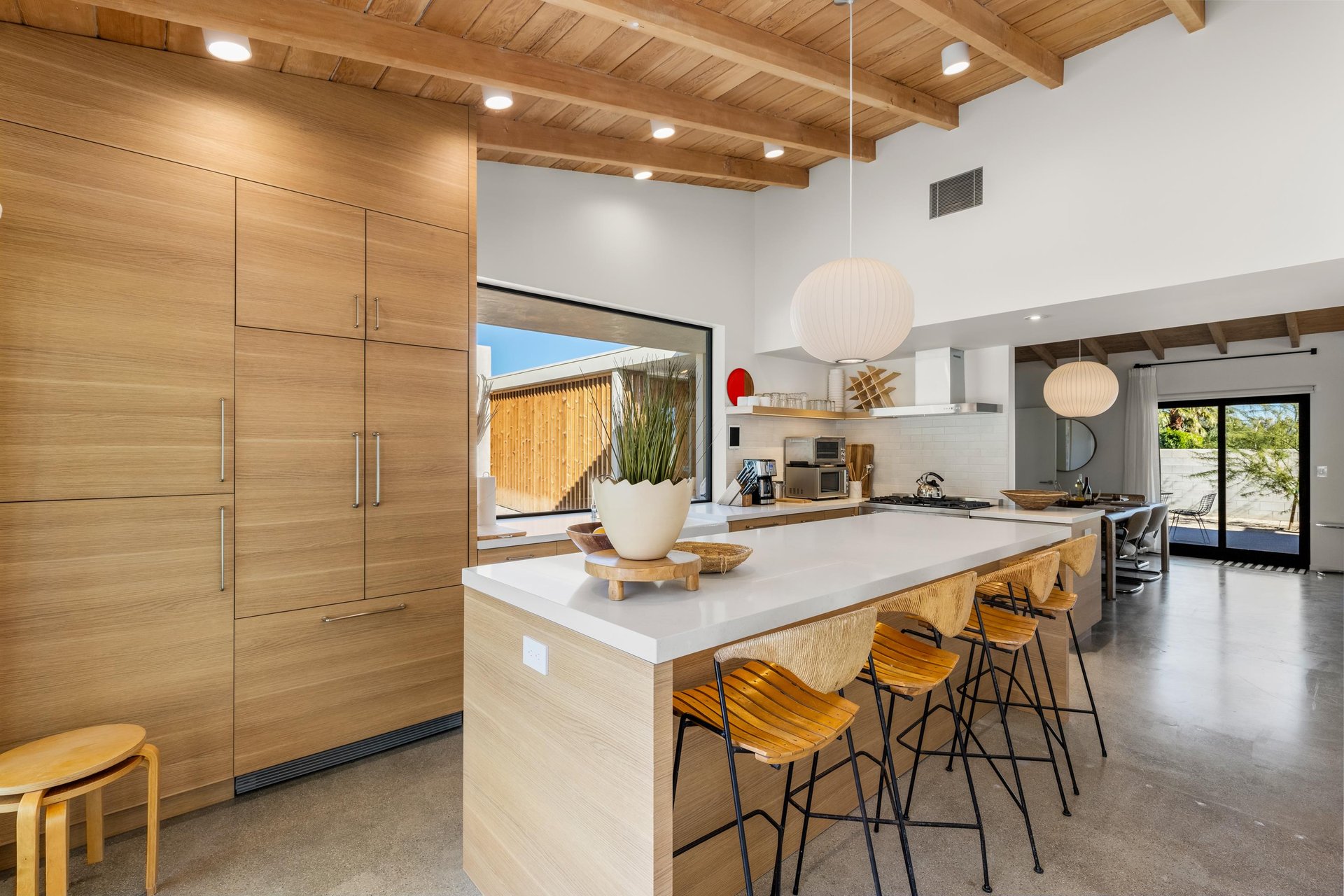 Stunning open kitchen