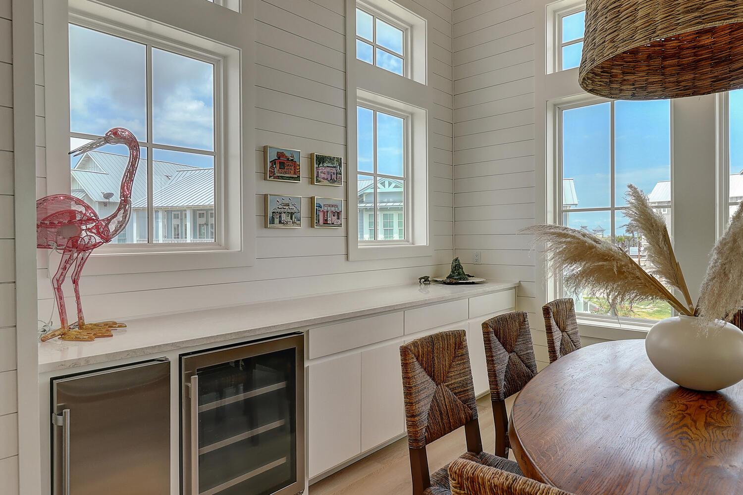 2nd Floor Dining with Wet Bar
