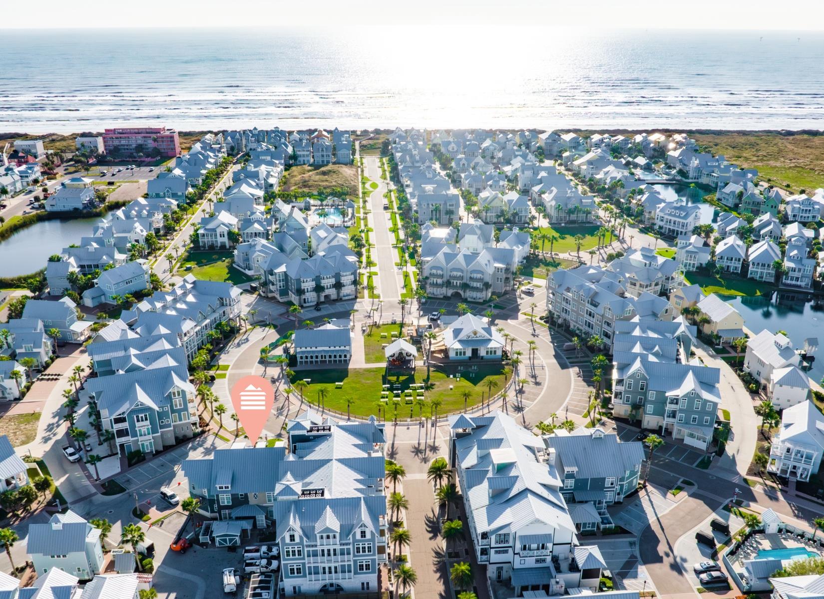 Aerial View, Location