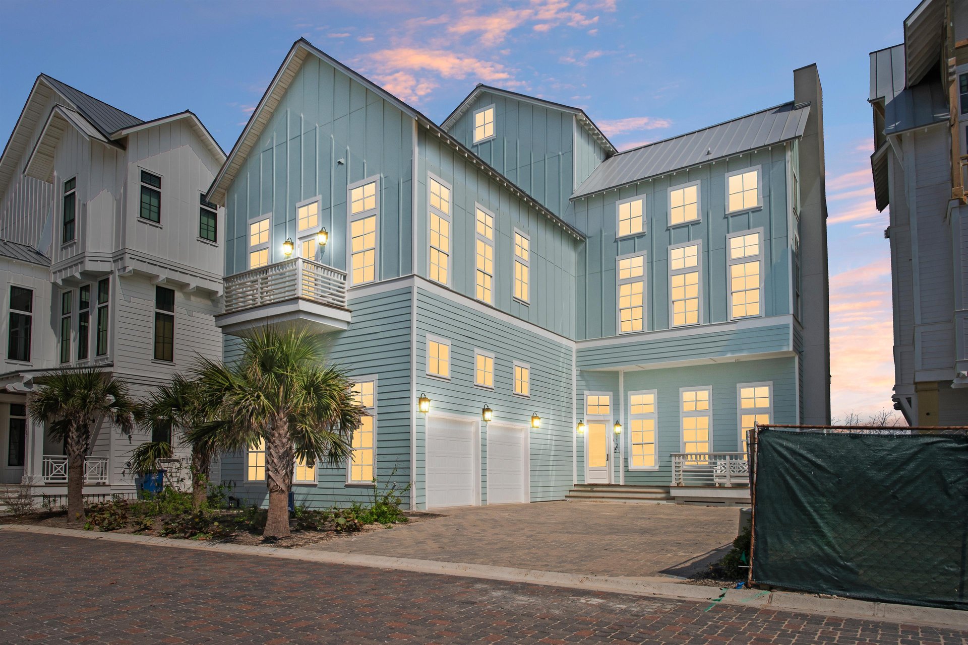 Evening Exterior View