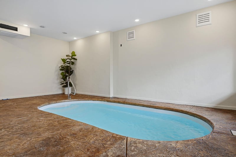 Your private indoor pool awaits, creating the perfect retreat for relaxation and rejuvenation in complete privacy.