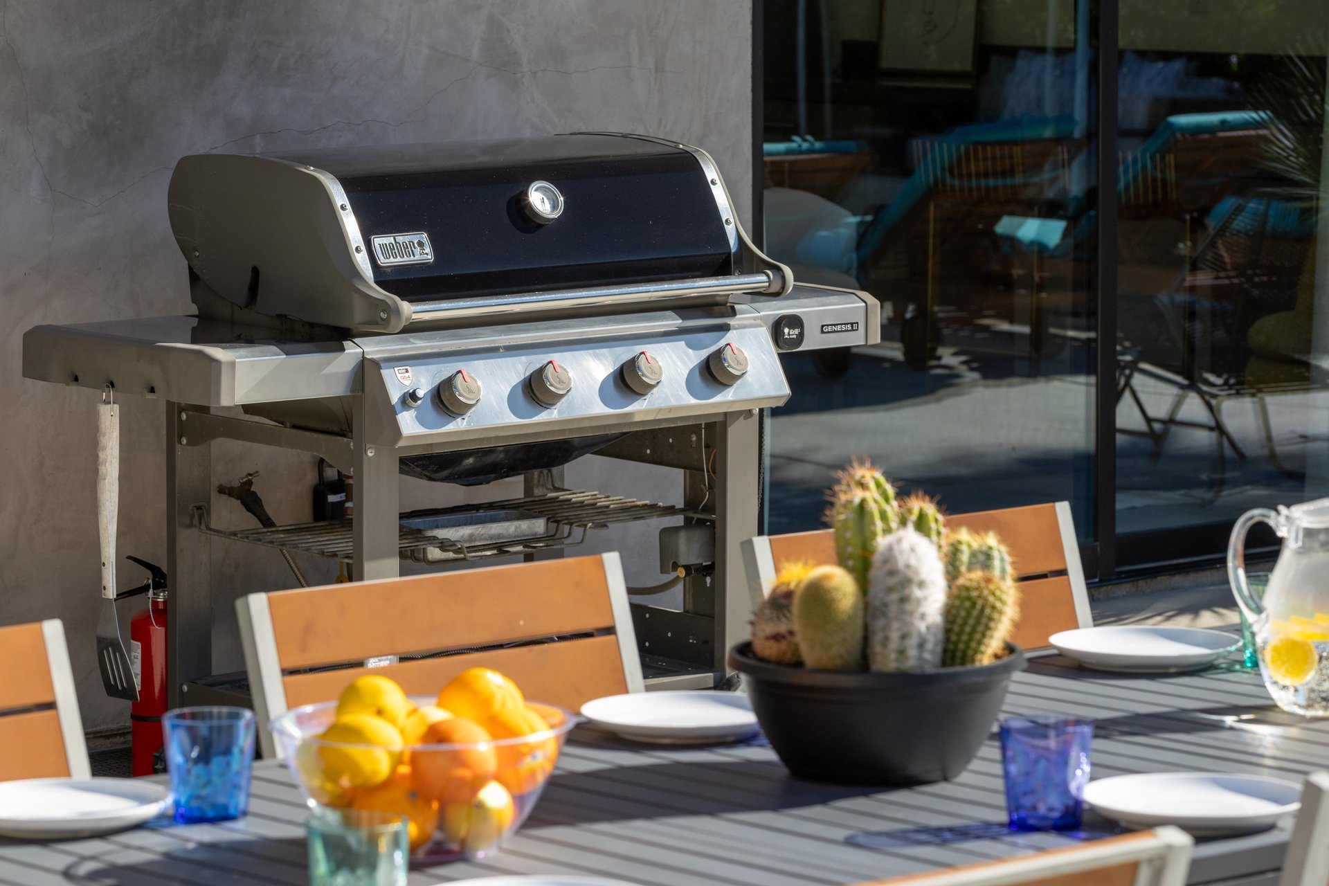 Premium BBQ station