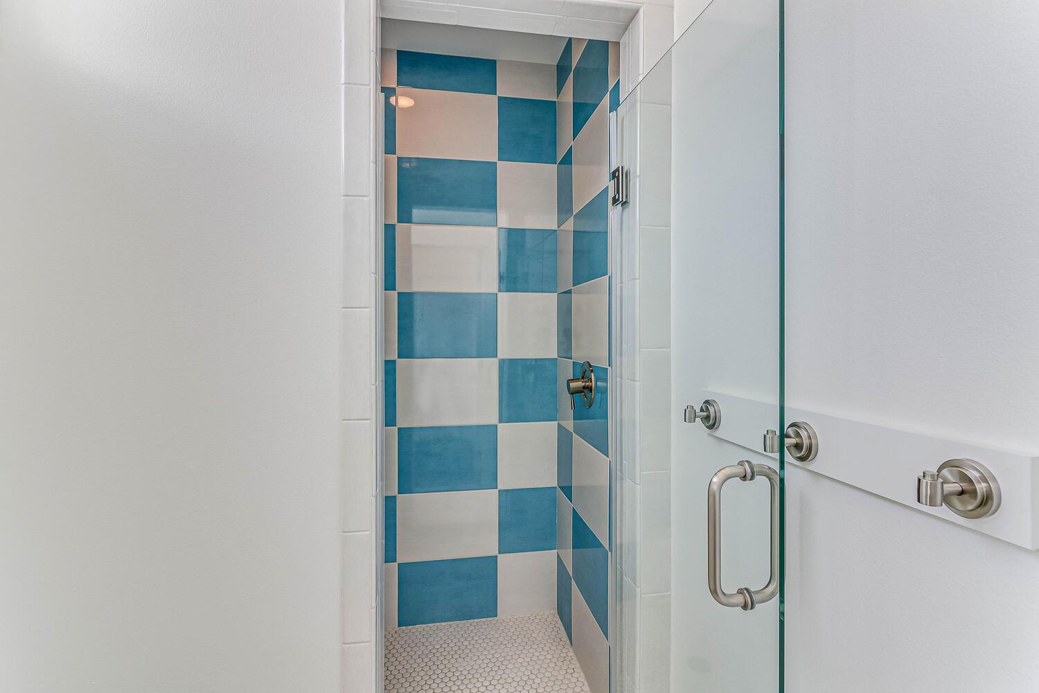 Bunk Room Bathroom with Two Showers, 2nd Floor