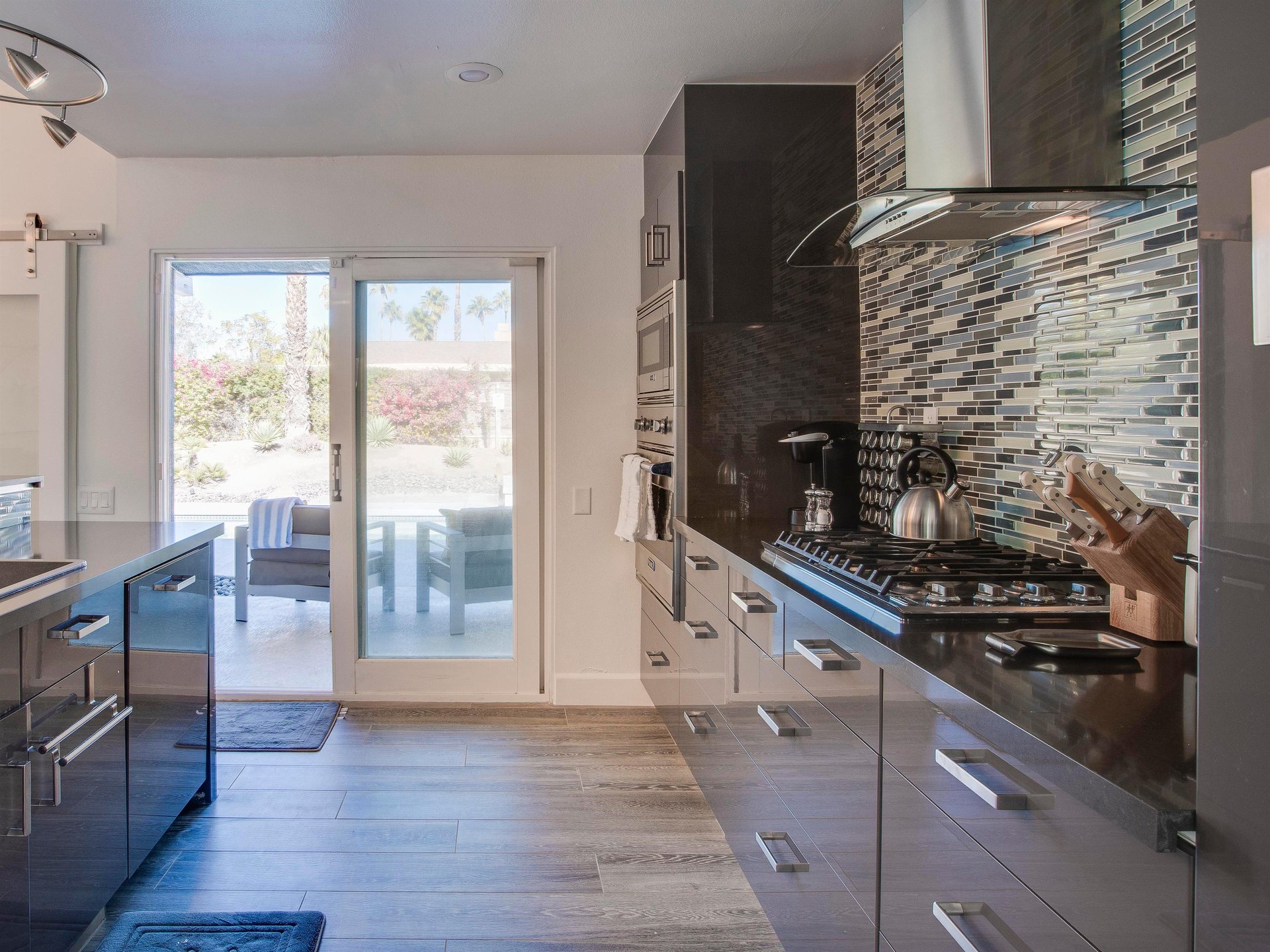 Cook at home in the gorgeous chefs kitchen