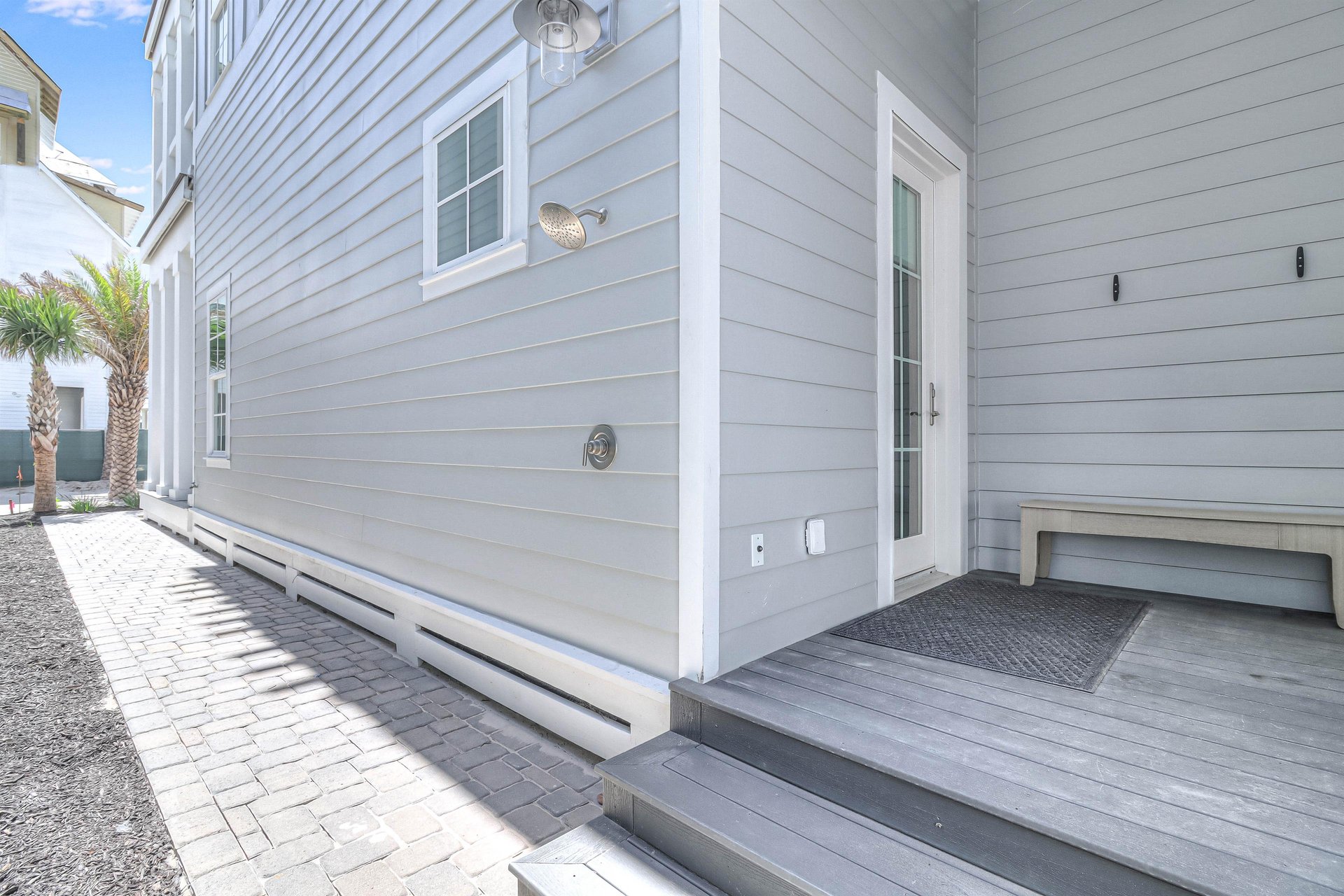 Outdoor Shower Beside Carport, 1st Floor
