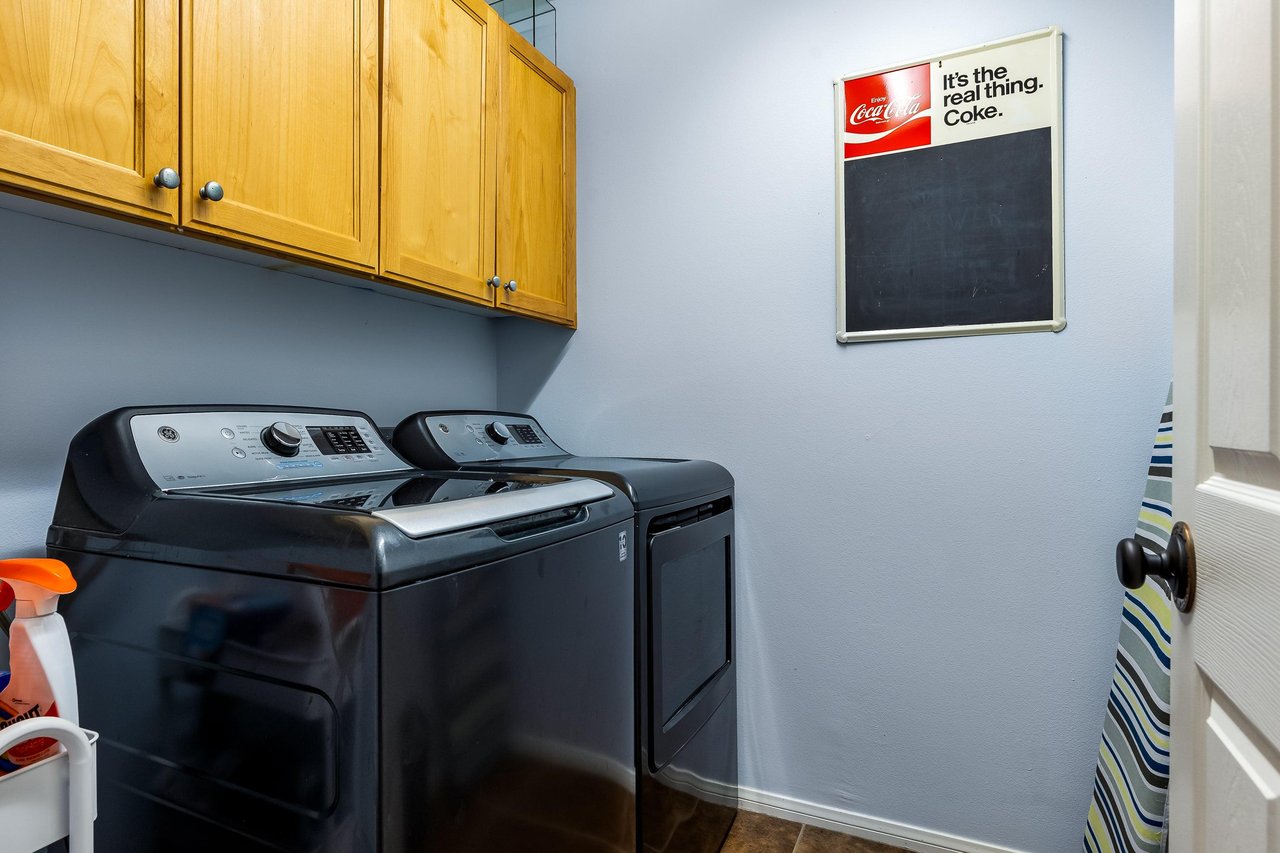 Washer and dryer
