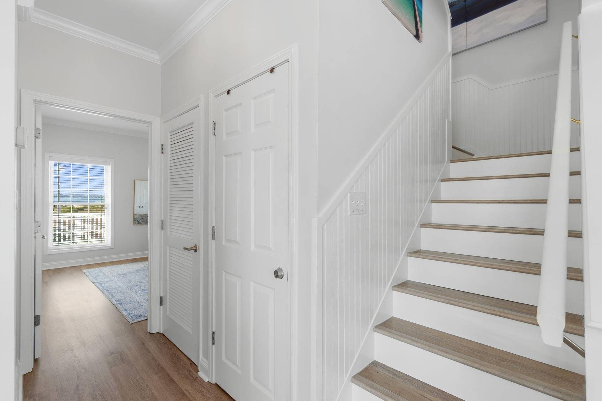 Stairs Leading To Top Floor
