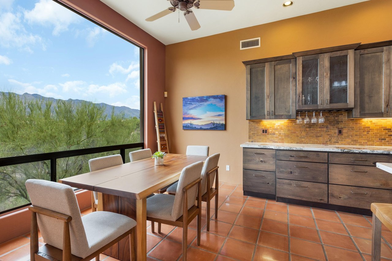 Dining room area