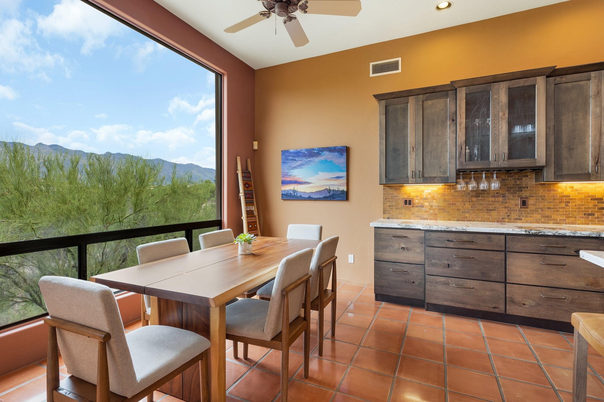 Dining room area
