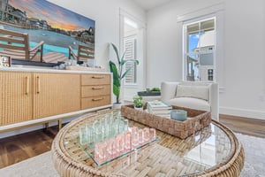 Living Area with Sleeper Sofa, 1st Floor