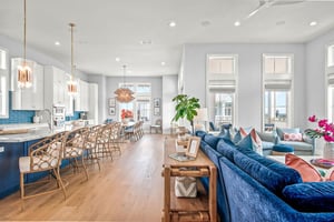 Living and Kitchen Area, 2nd Floor