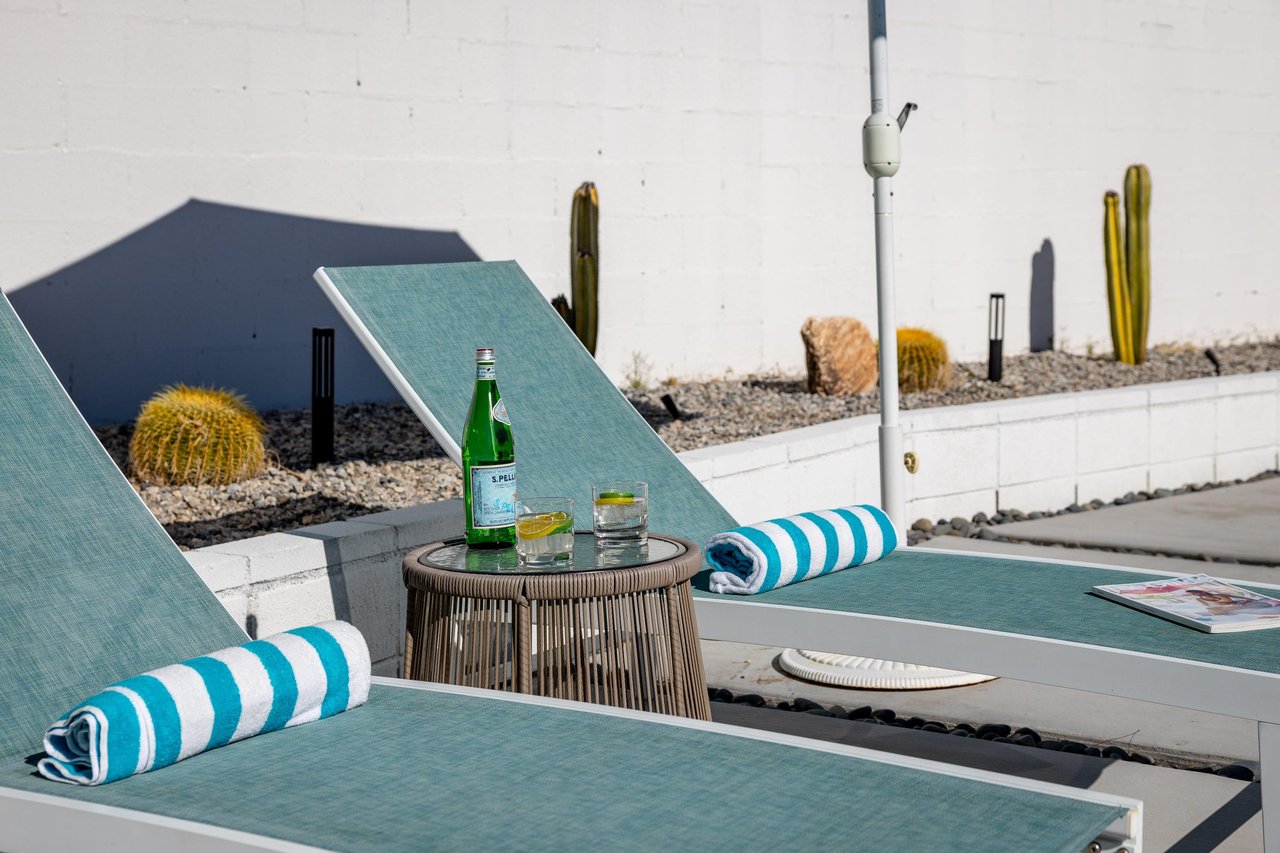 Rest and relax by the pool
